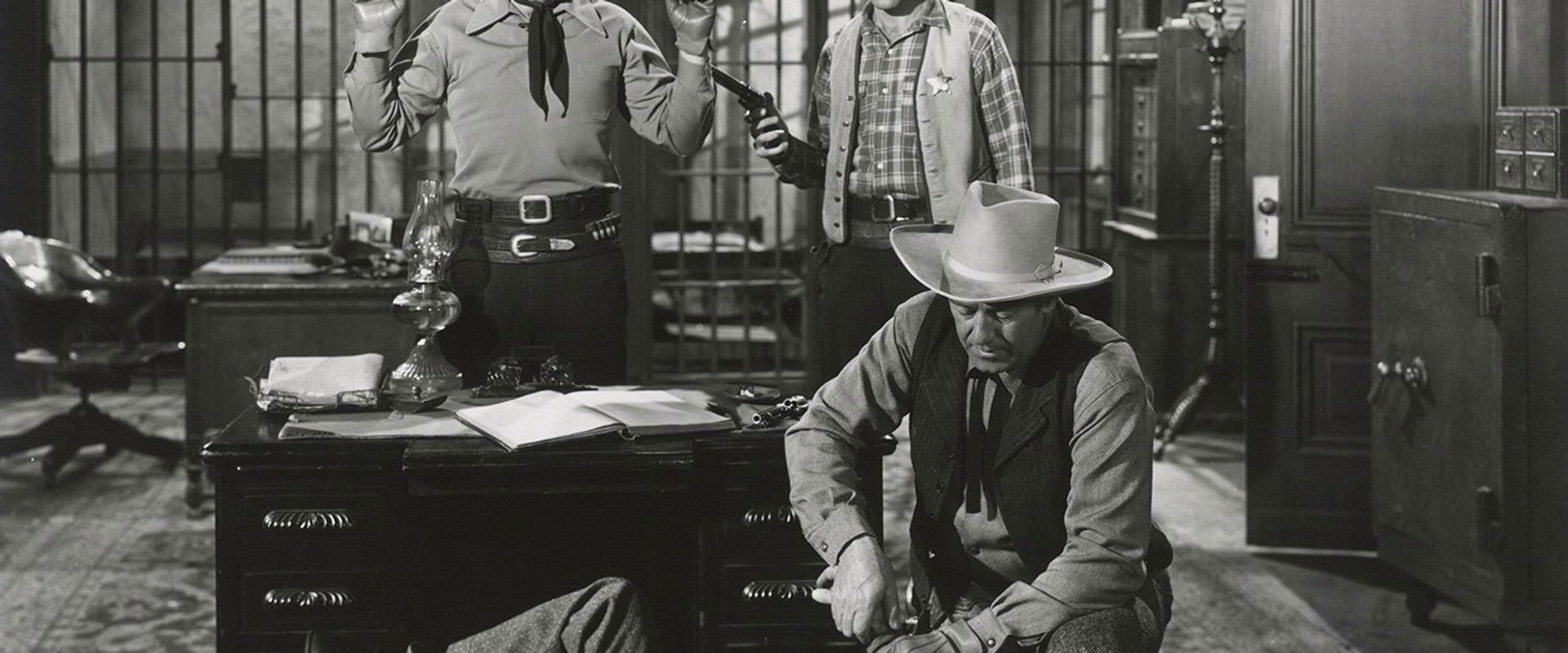 The Vanishing Westerner backdrop