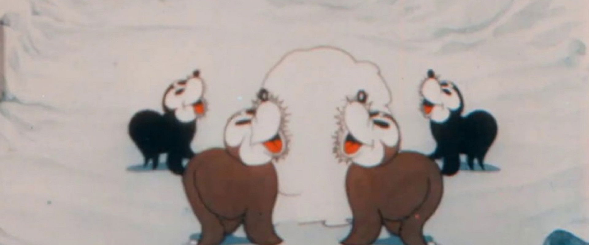 The Snowman backdrop