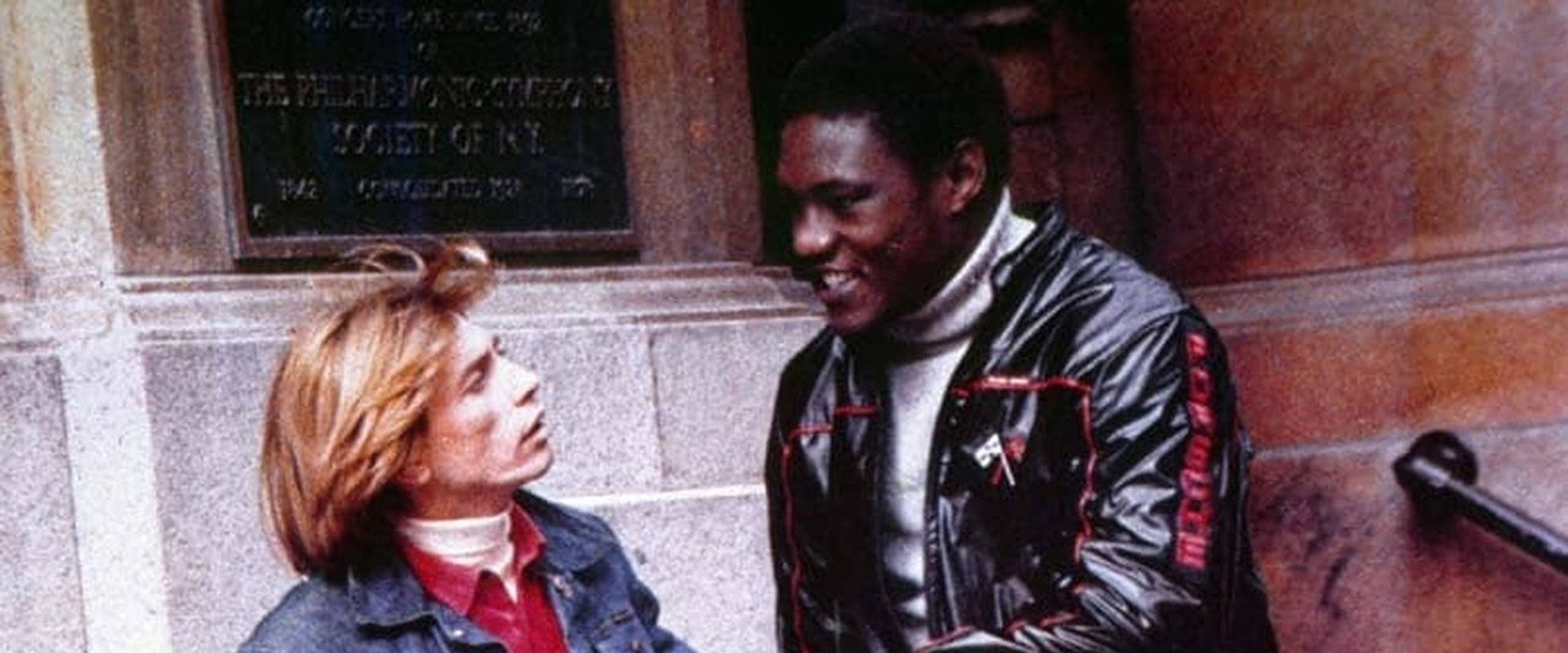 Neapolitan Boy in New York backdrop