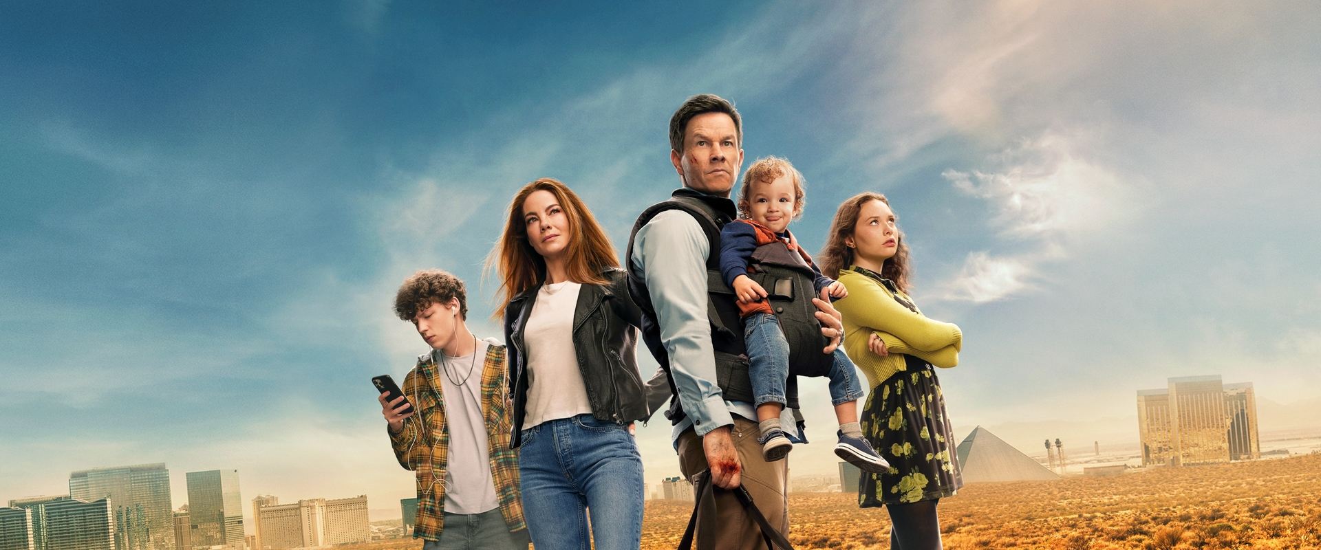 The Family Plan backdrop