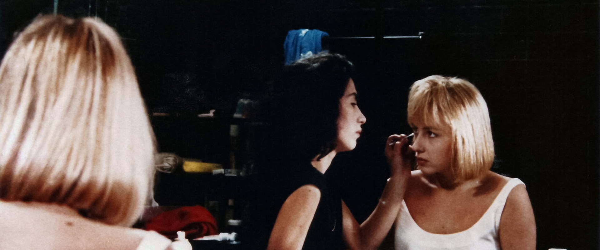 Three Less Me backdrop