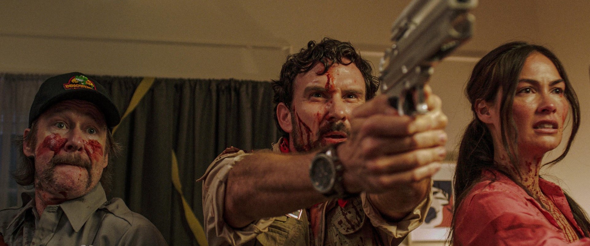 The Invisible Raptor backdrop