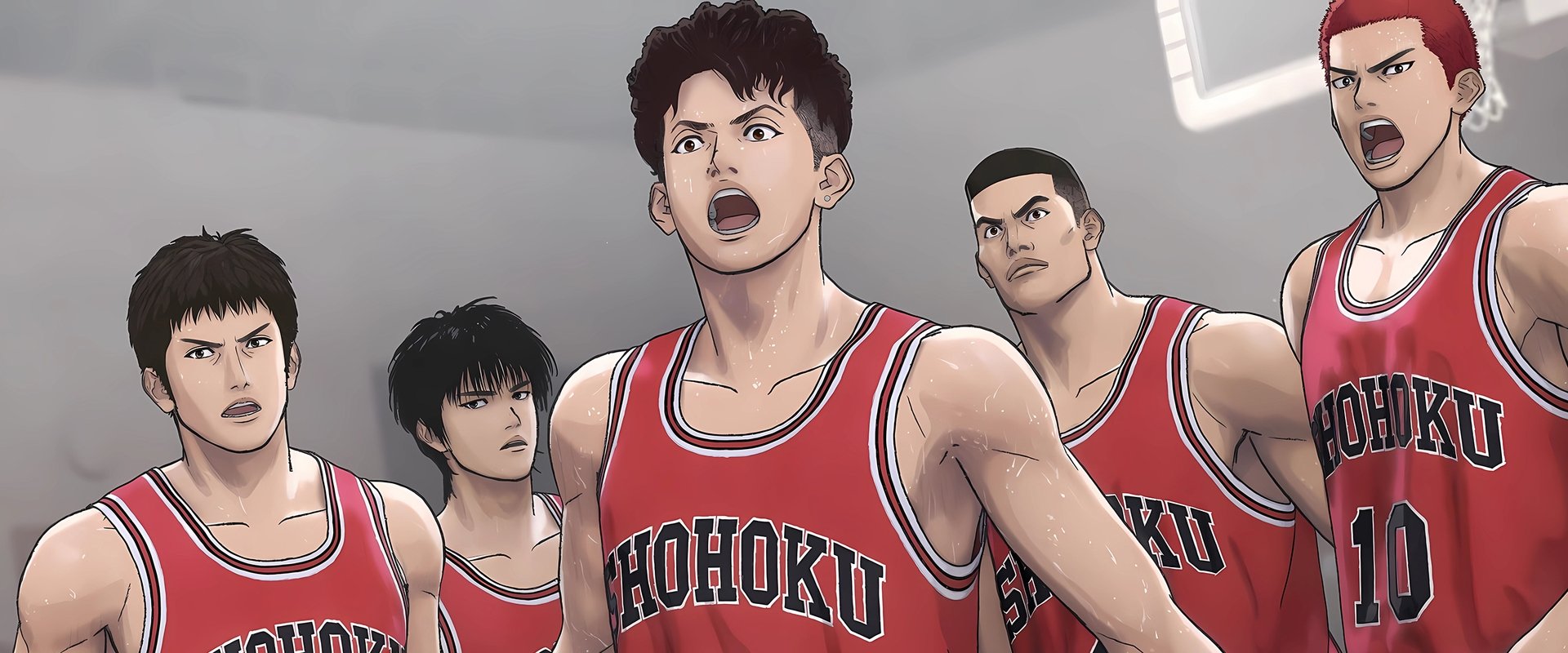 The First Slam Dunk backdrop