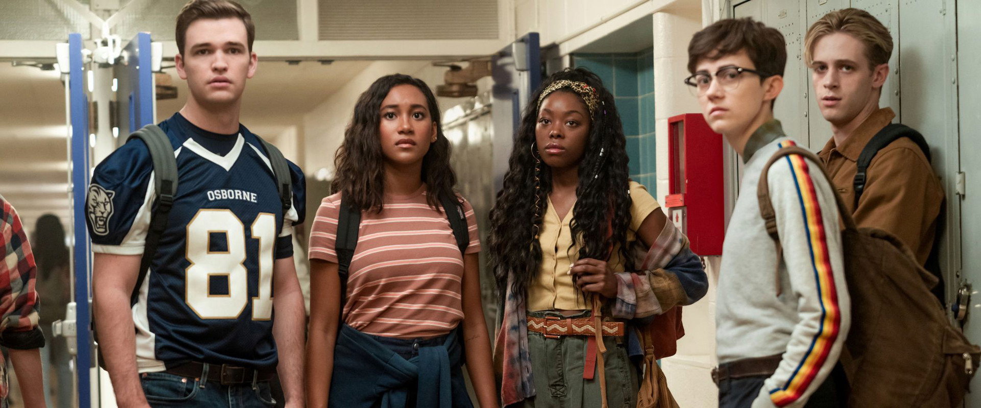 There's Someone Inside Your House backdrop