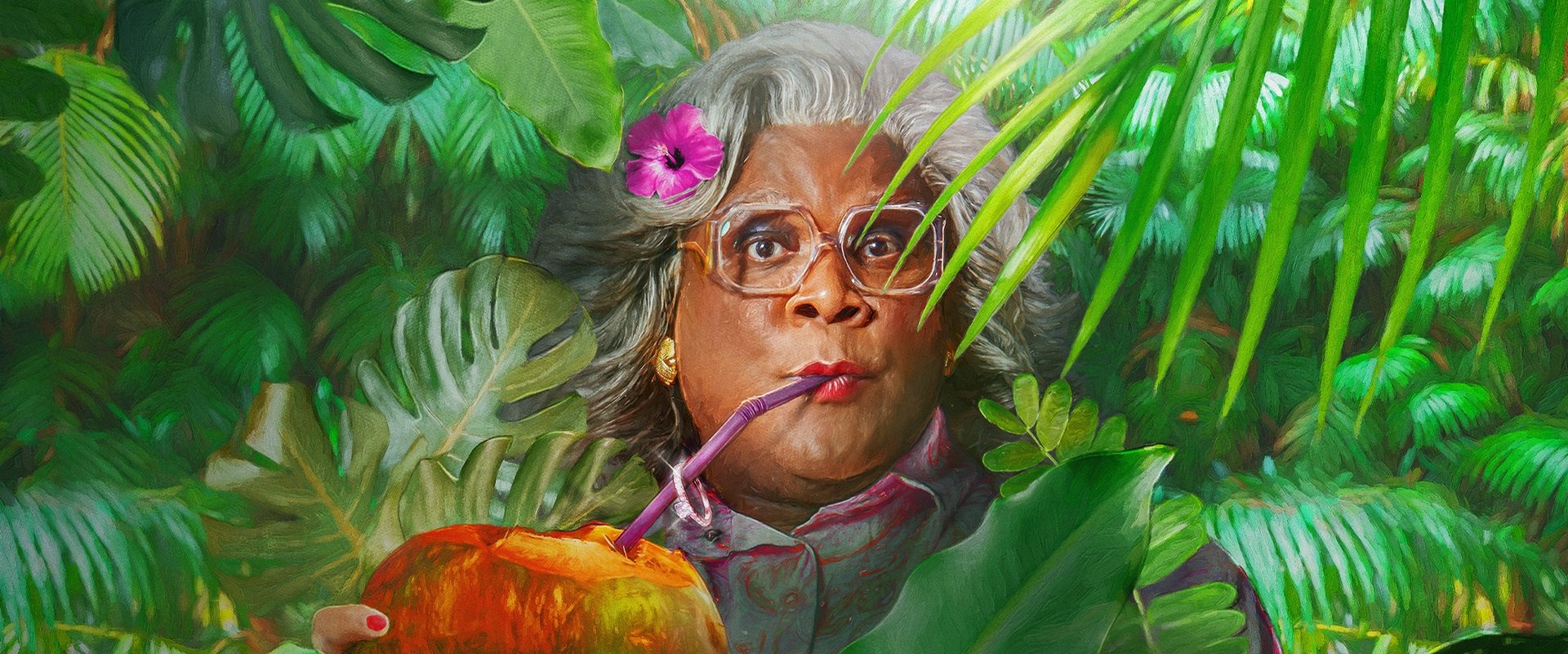 Madea's Destination Wedding backdrop