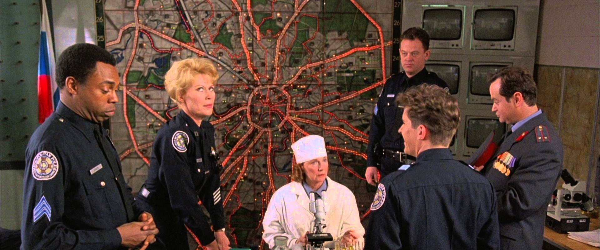 Police Academy: Mission to Moscow backdrop