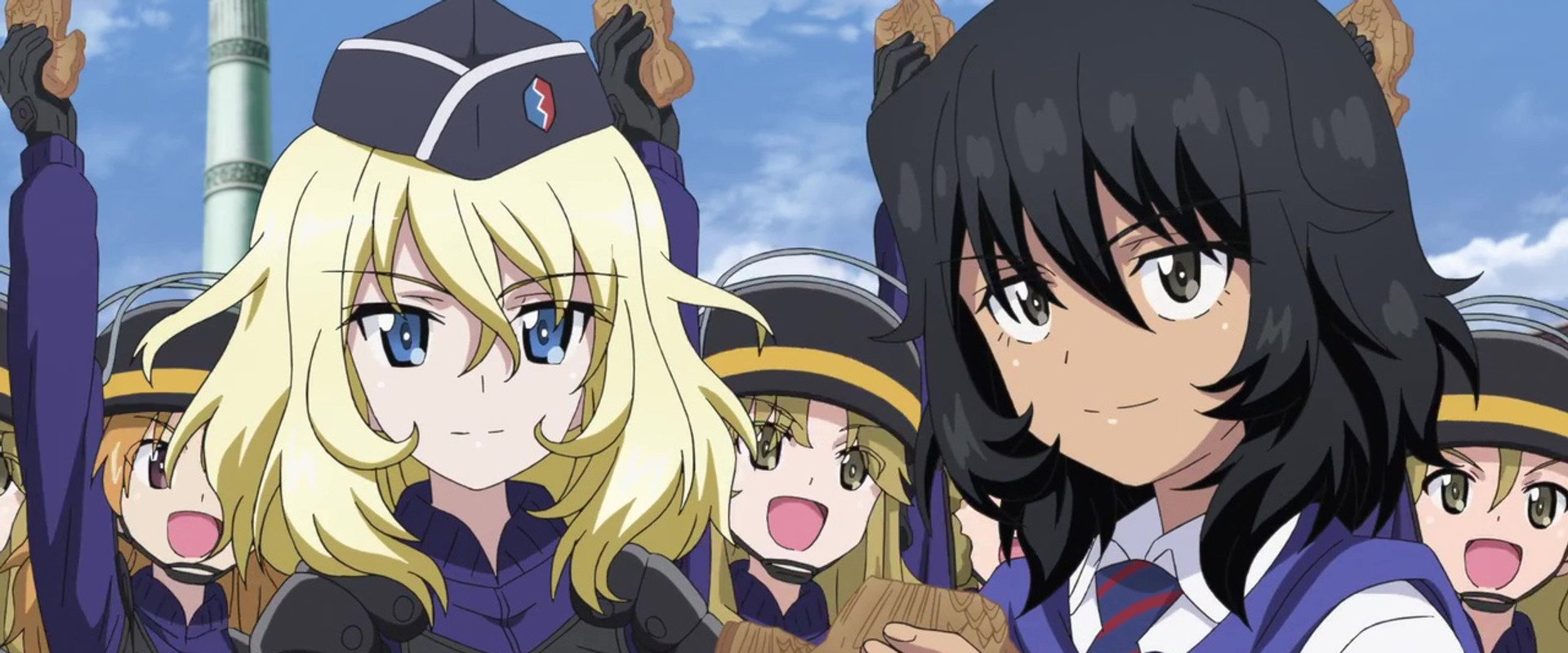 Girls und Panzer das Finale OVA: Taiyaki War! backdrop