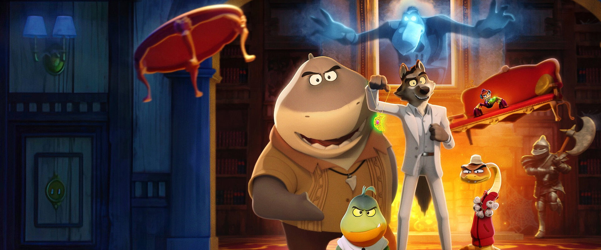 The Bad Guys: Haunted Heist backdrop