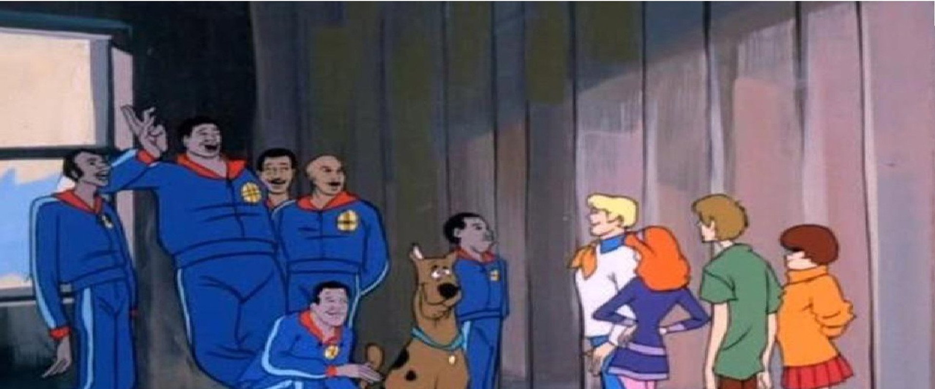 Scooby-Doo! Meets the Harlem Globetrotters backdrop