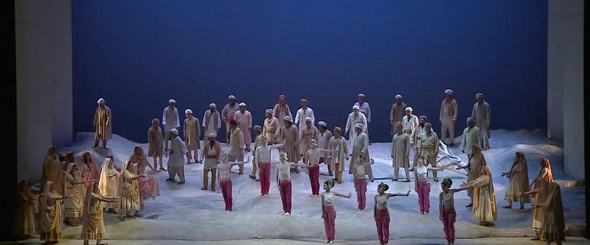 The Pearl Fishers backdrop