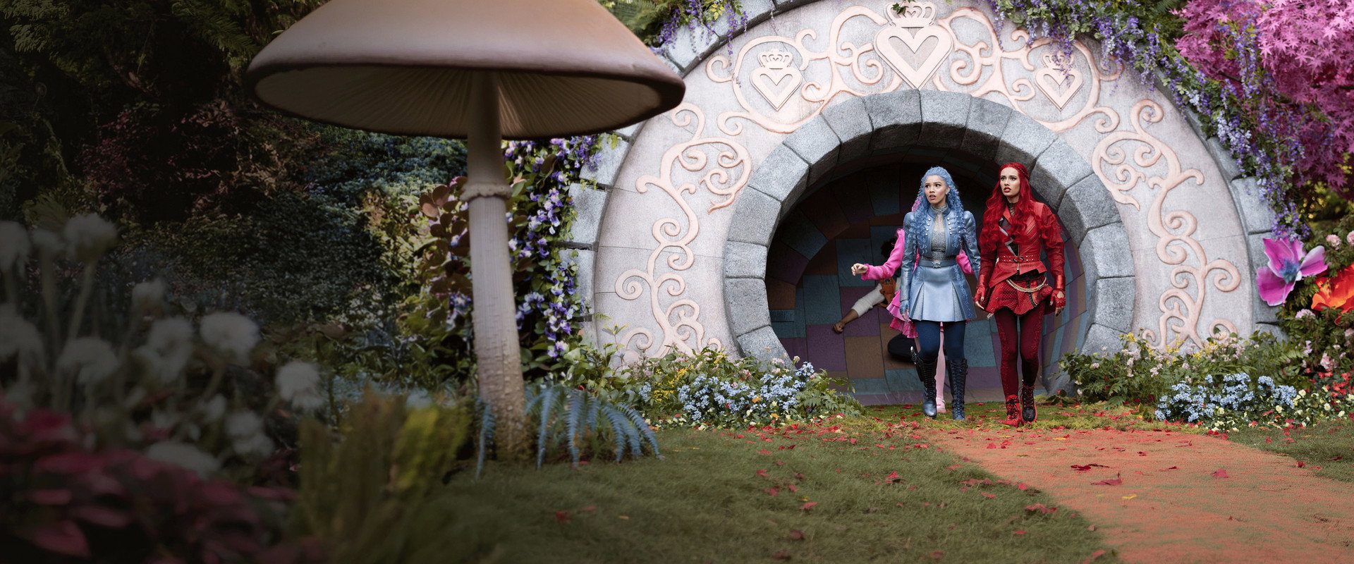 Descendants: Wicked Wonderland backdrop