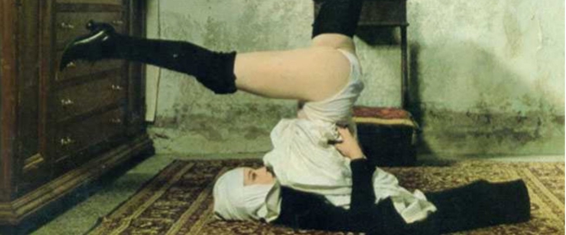 Behind Convent Walls backdrop