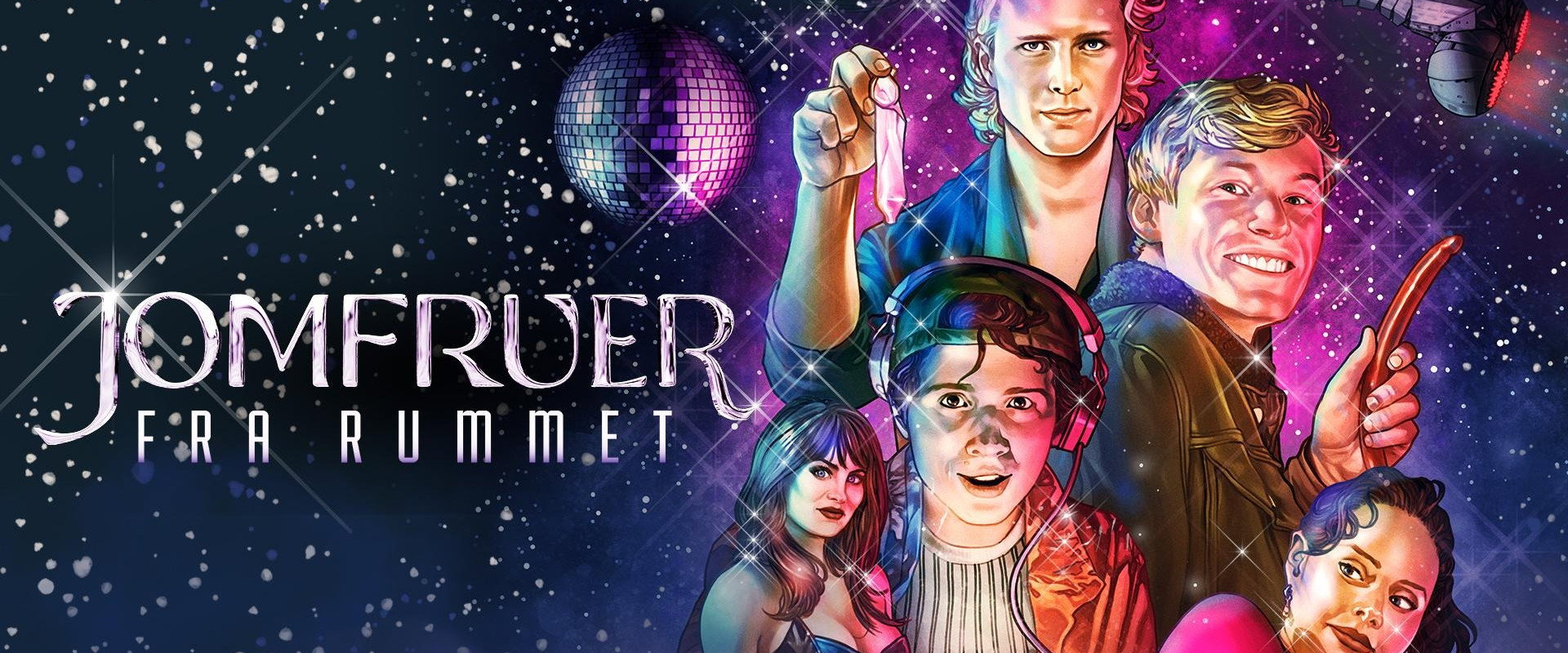 Jomfruer fra rummet backdrop