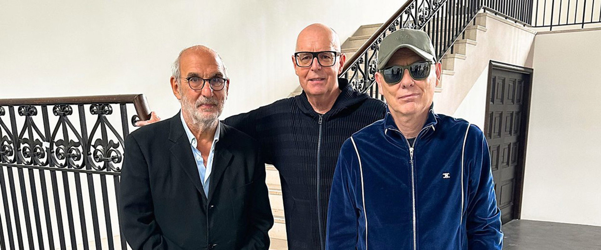 Imagine… Pet Shop Boys: Then and Now backdrop