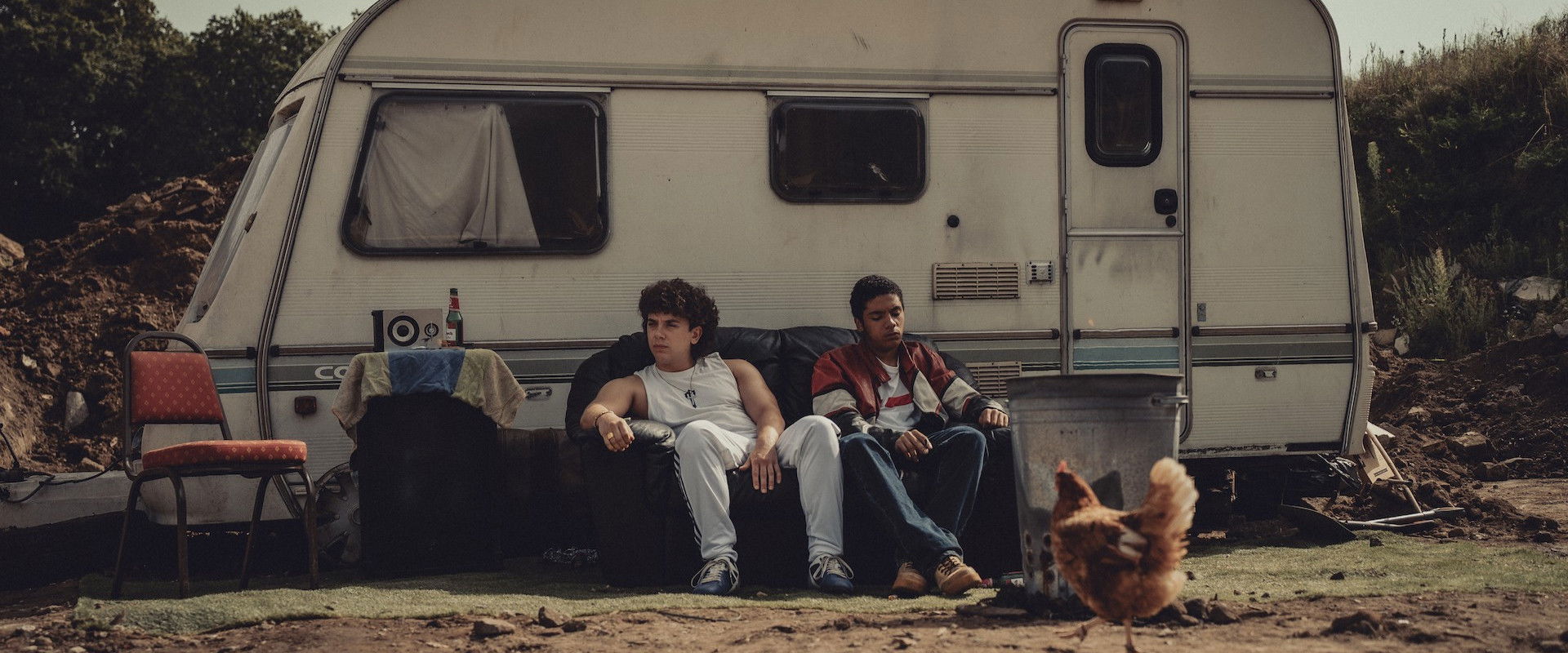 Chicken Town backdrop