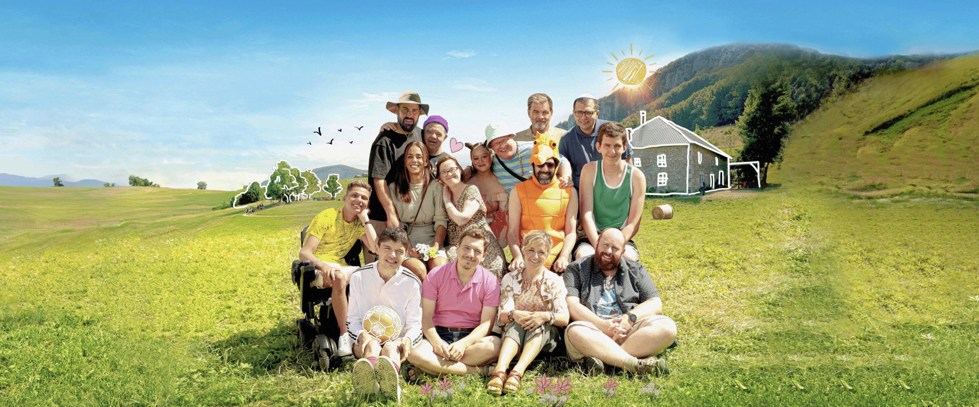 A Little Something Extra backdrop