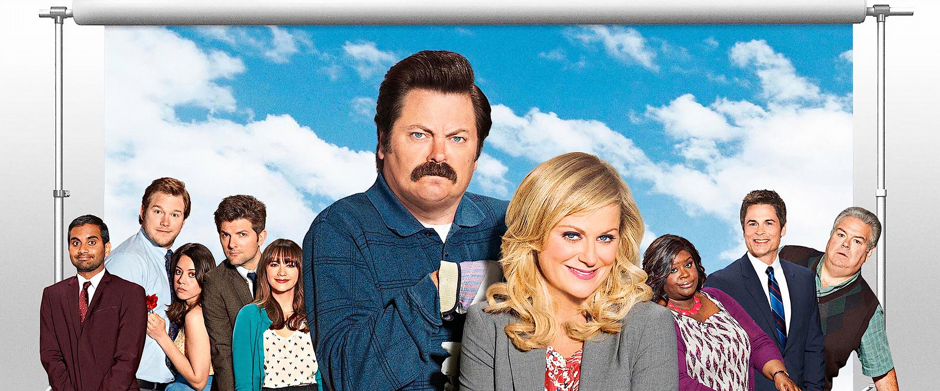 The Paley Center Salutes Parks and Recreation backdrop
