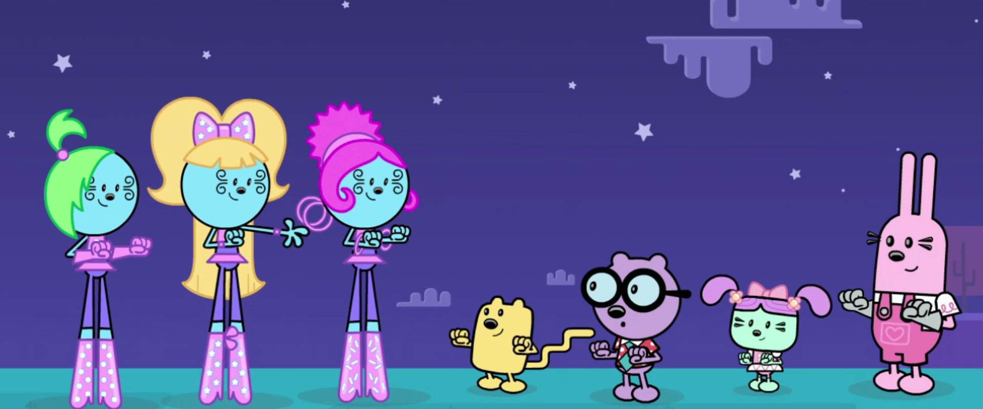 Wow! Wow! Wubbzy!: Wubb Idol backdrop