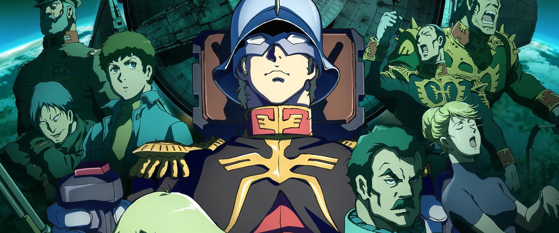 Mobile Suit Gundam: The Origin V: Clash at Loum backdrop