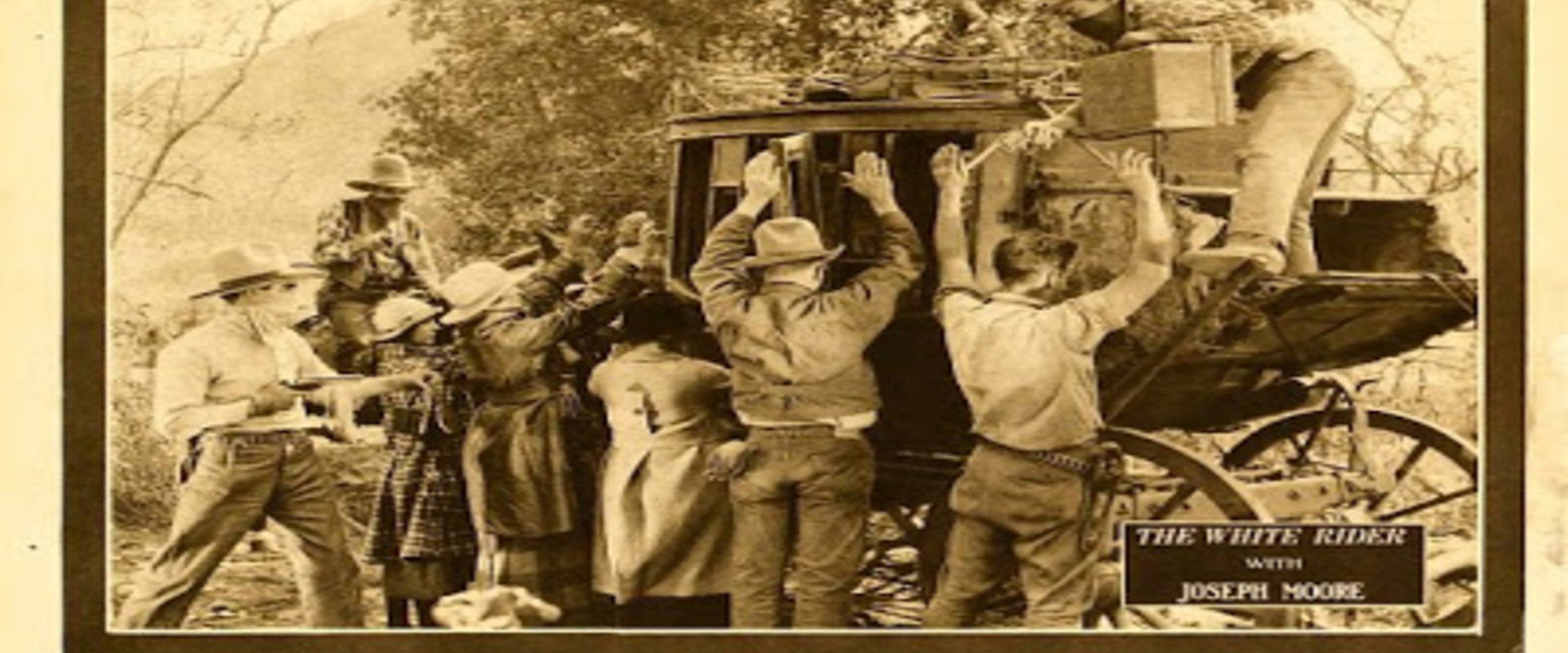 The White Rider backdrop