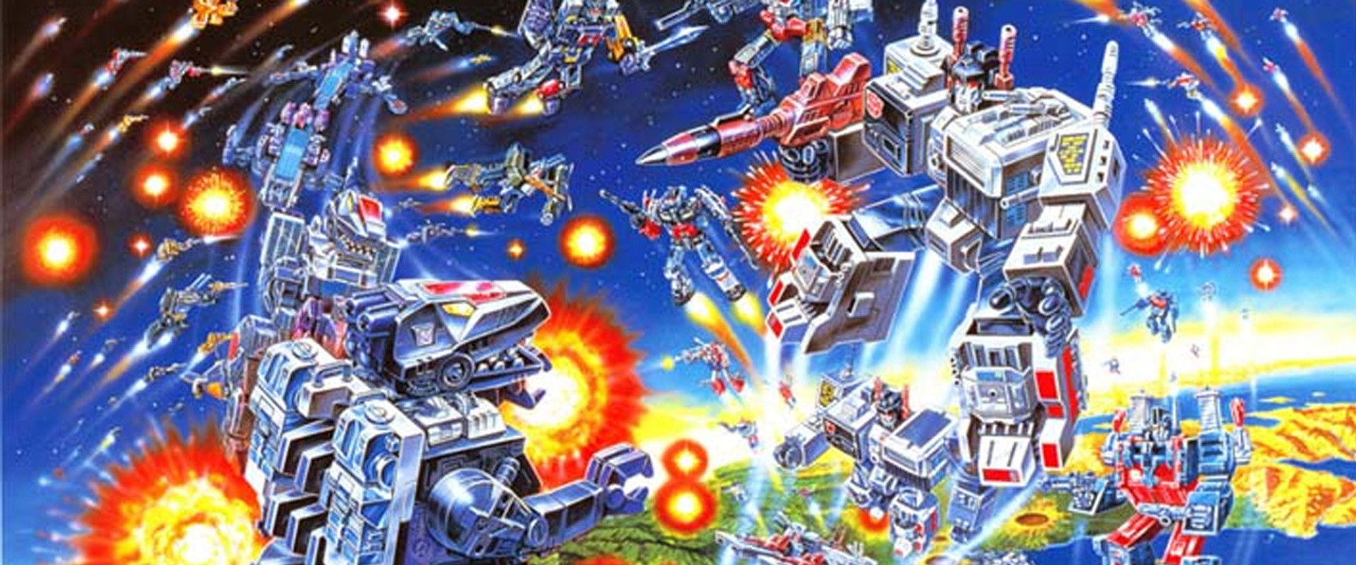 Transformers: Scramble City backdrop