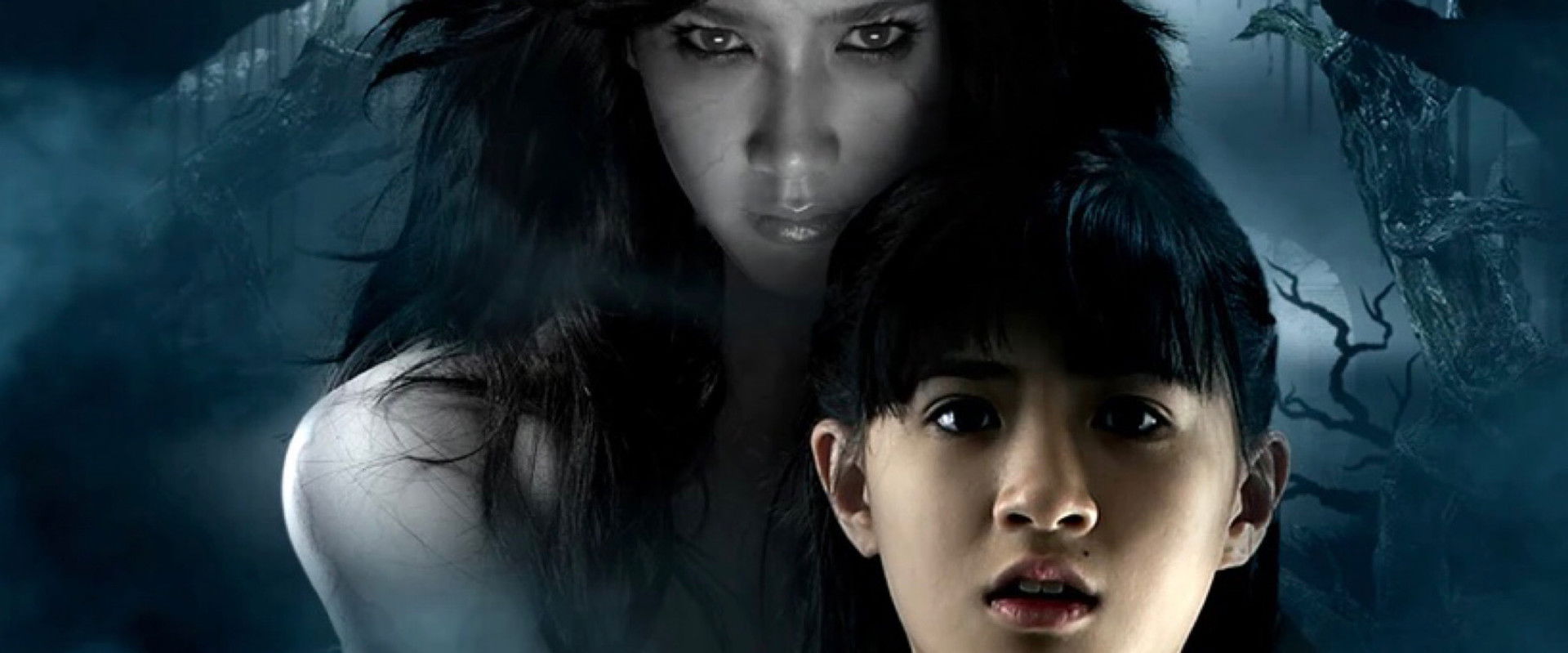 Ghost Mother backdrop