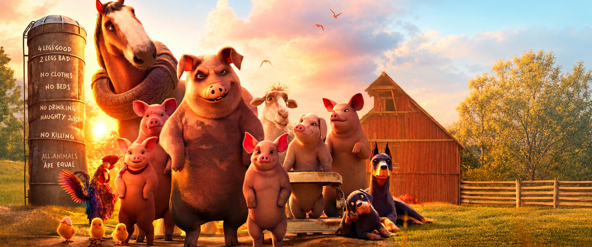 Animal Farm backdrop