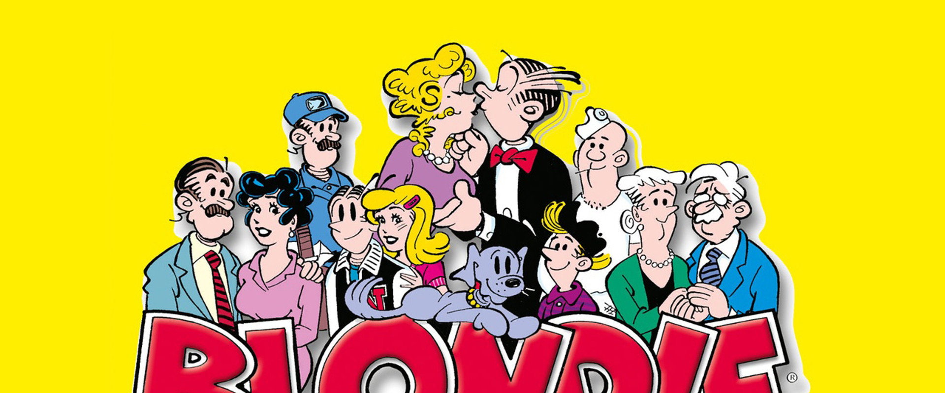 Blondie & Dagwood backdrop