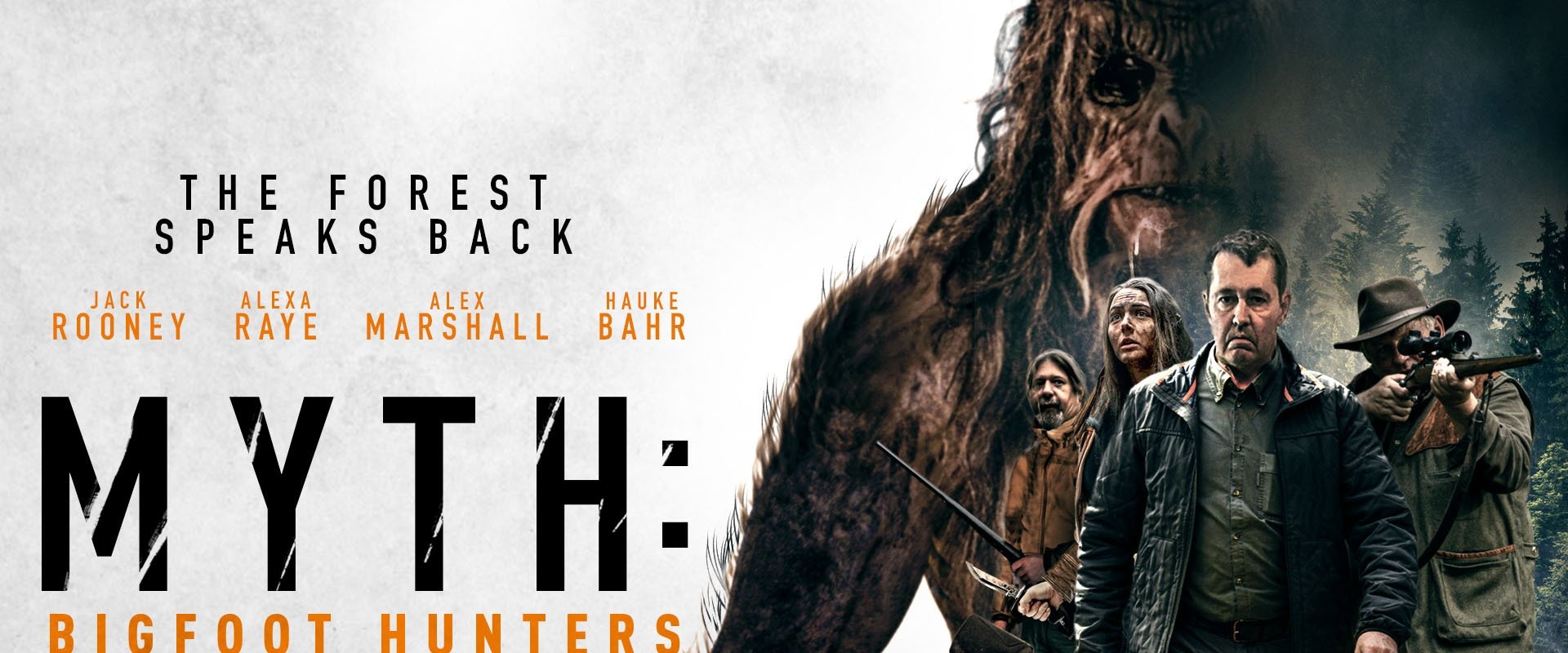 Myth: Bigfoot Hunters backdrop
