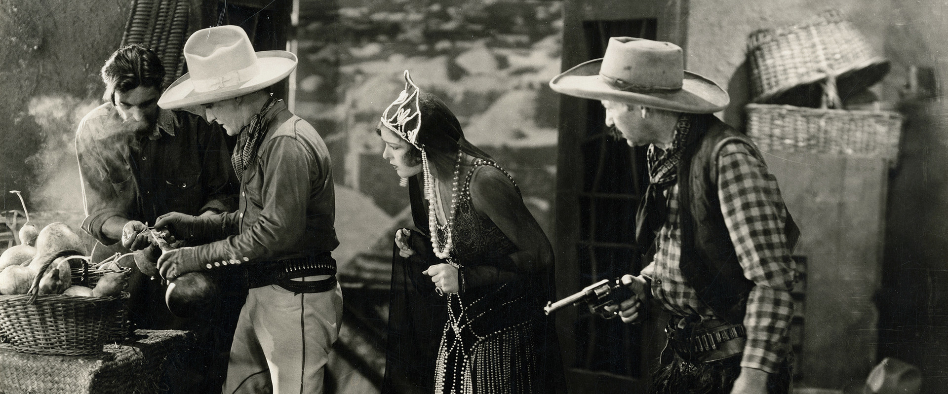 King Cowboy backdrop