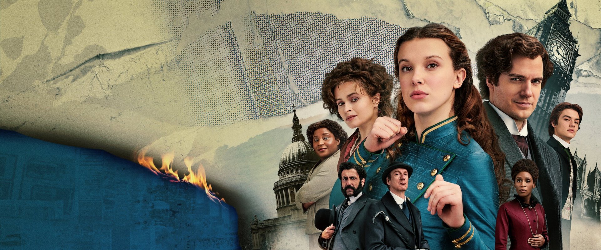 Enola Holmes 2 backdrop