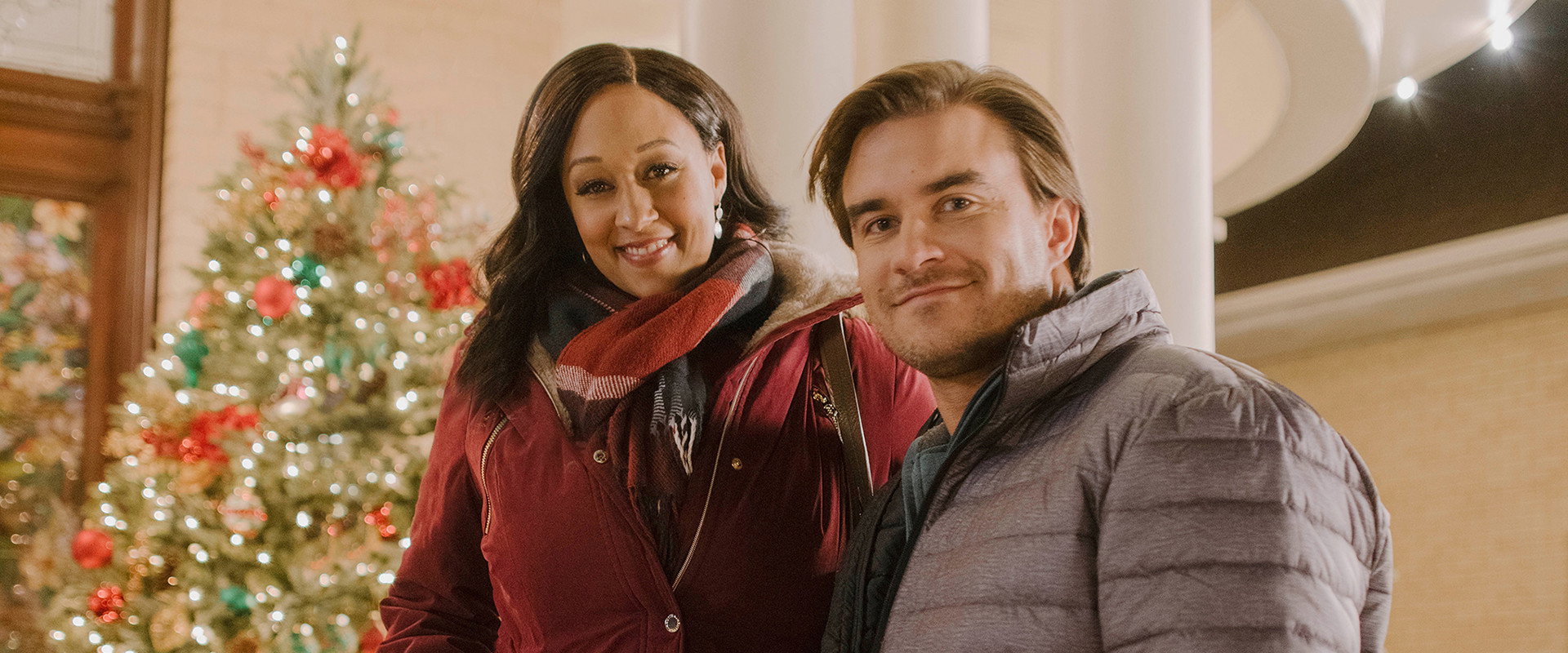 My Christmas Inn backdrop