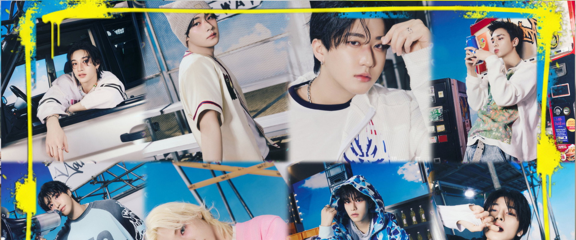Stray Kids World Tour [dominATE : celebrATE] backdrop