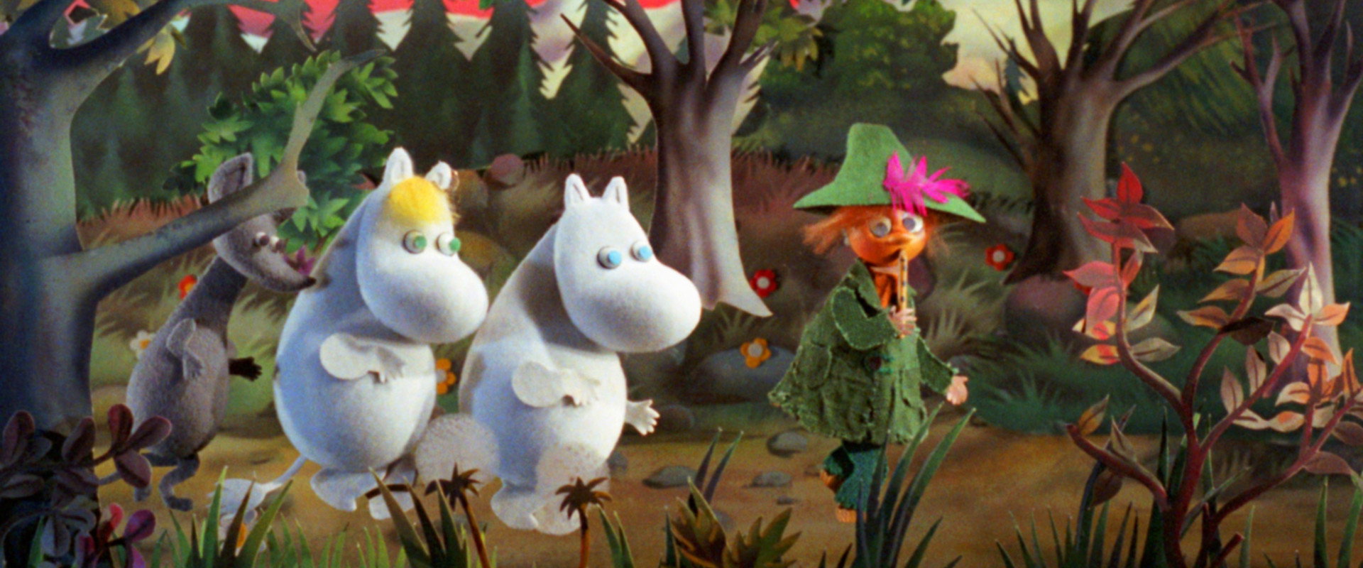 Moomins and the Comet Chase backdrop