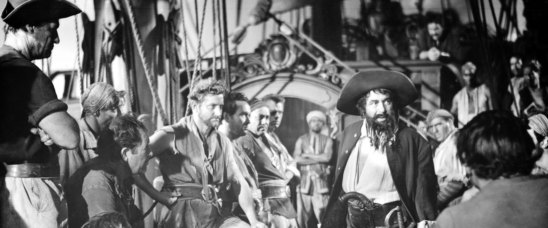 Blackbeard, the Pirate backdrop