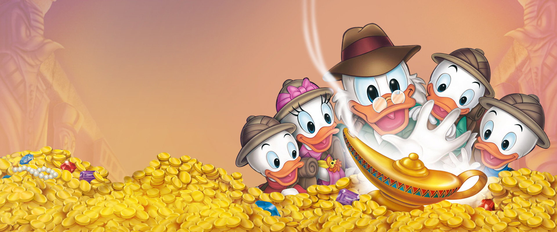 DuckTales: The Movie - Treasure of the Lost Lamp backdrop