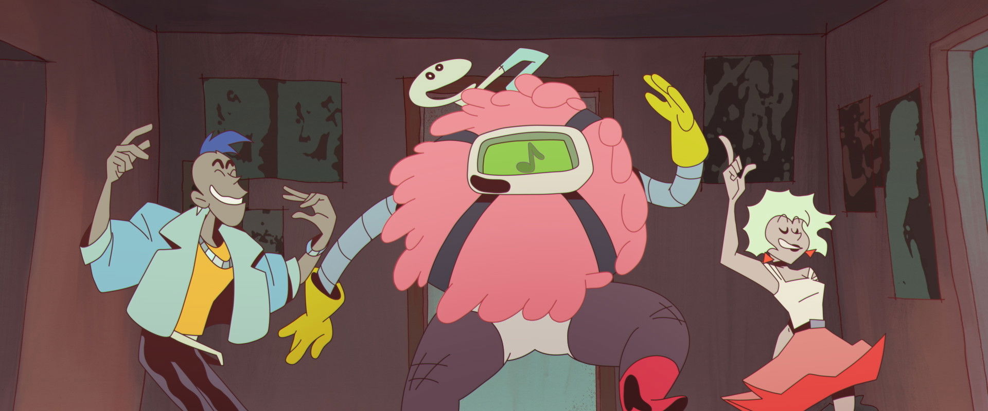 Adult Swim's The Elephant backdrop