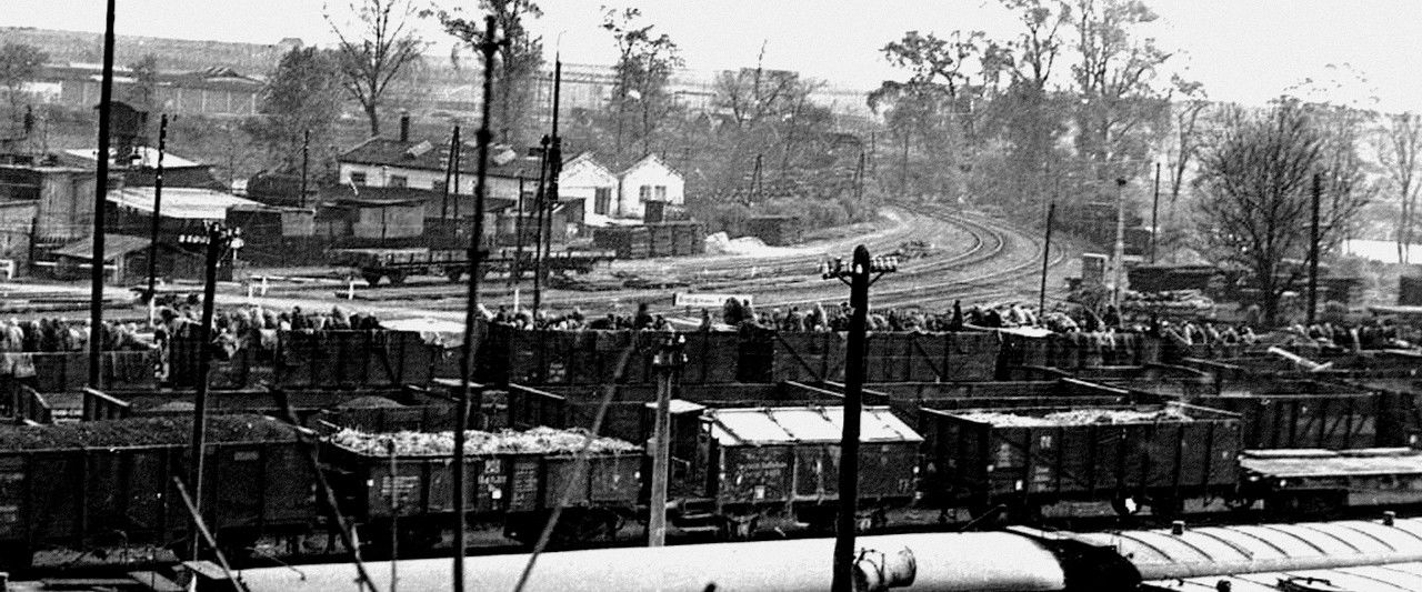 Nazi Death Marches backdrop