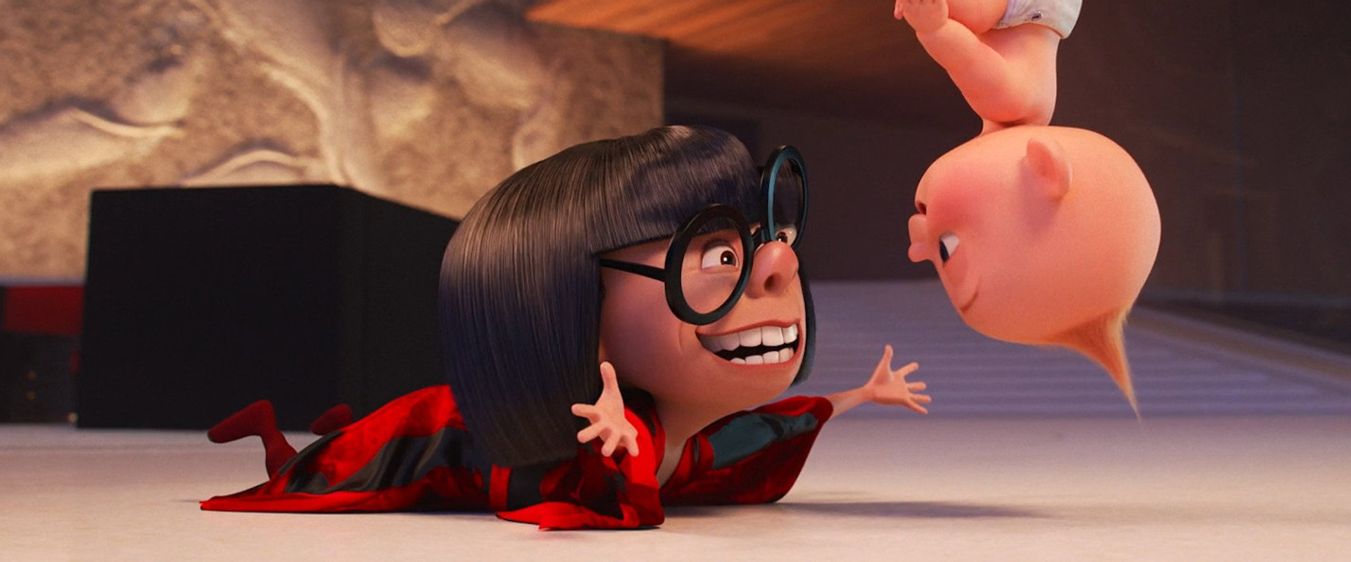 Auntie Edna backdrop