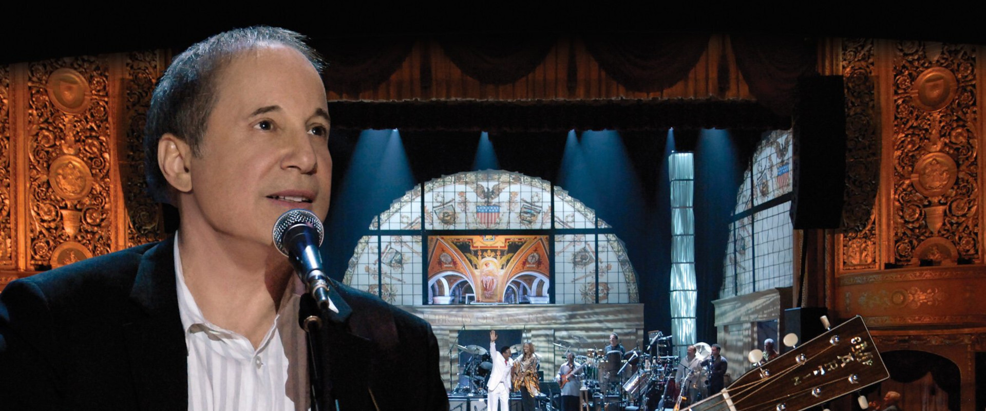 Paul Simon and Friends | The Library of Congress Gershwin Prize for Popular Song backdrop