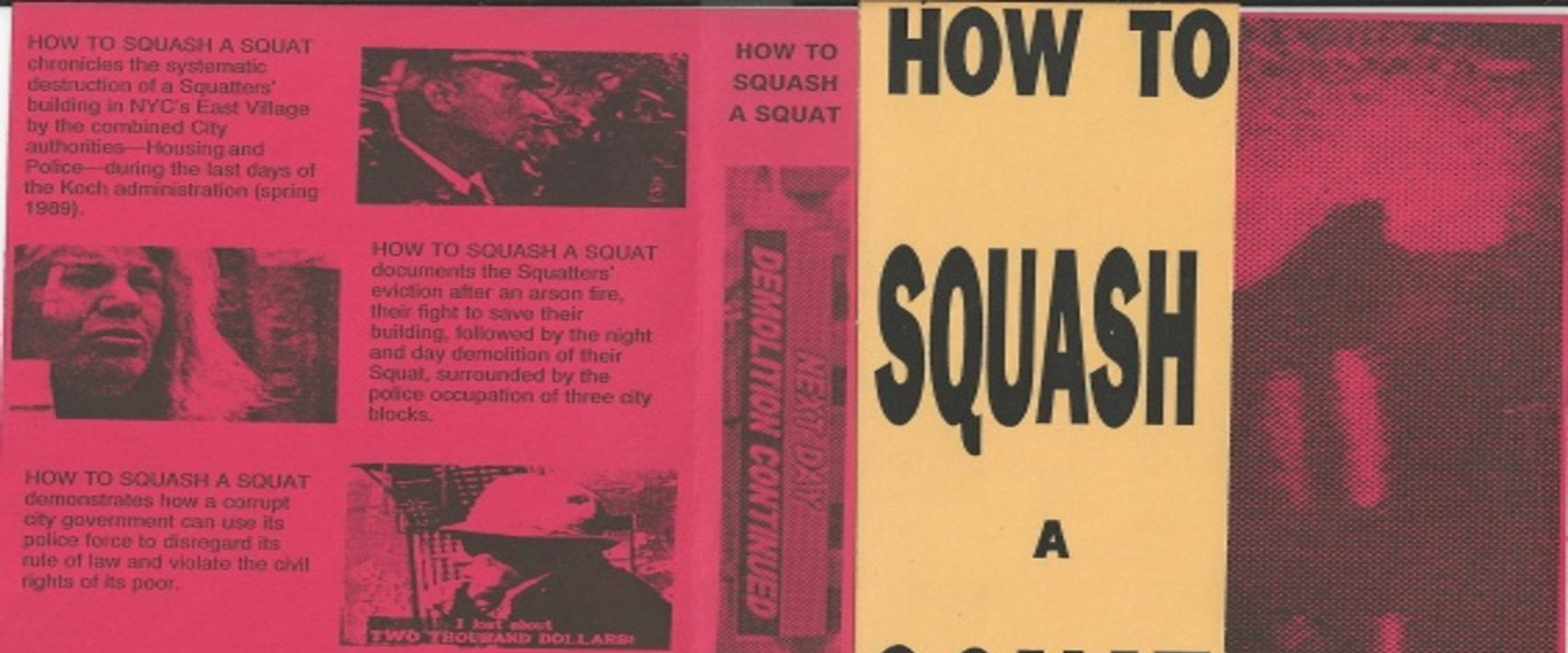 How to Squash a Squat backdrop
