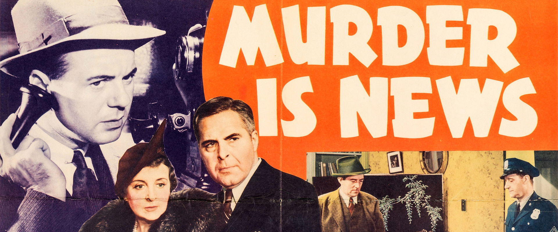 Murder Is News backdrop