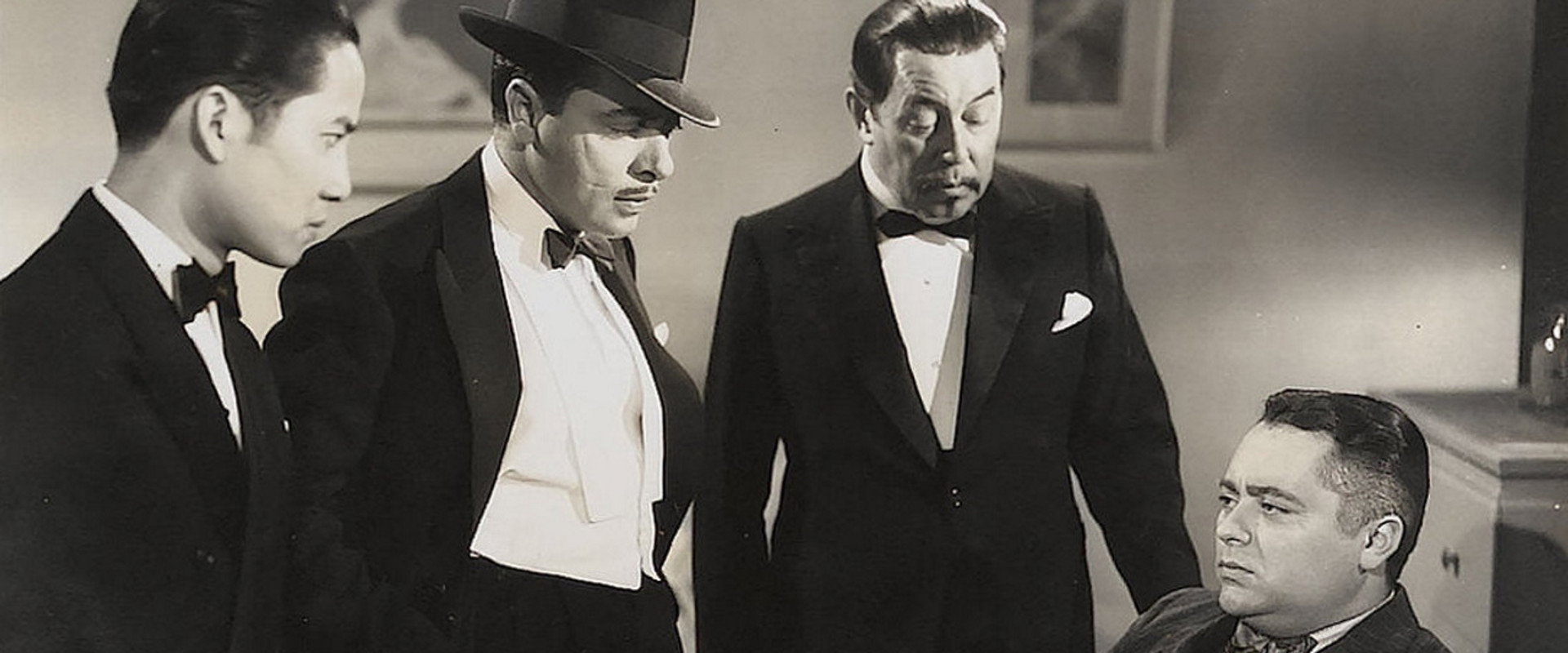Charlie Chan on Broadway backdrop