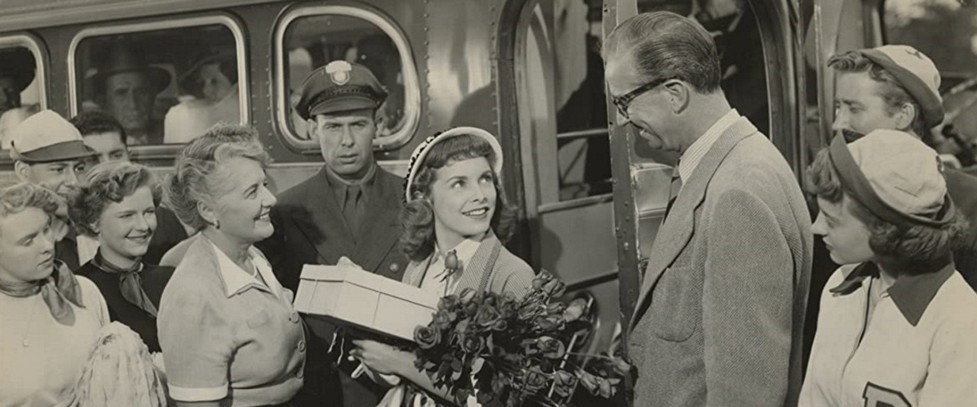 Two Tickets to Broadway backdrop