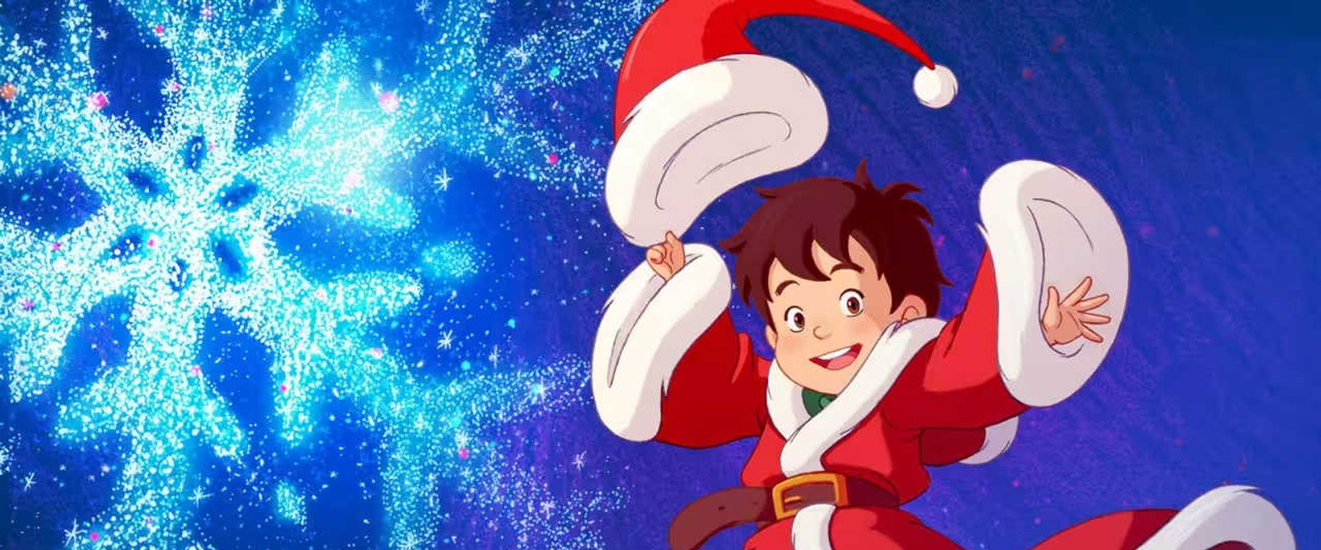 The Magic Snowflake backdrop