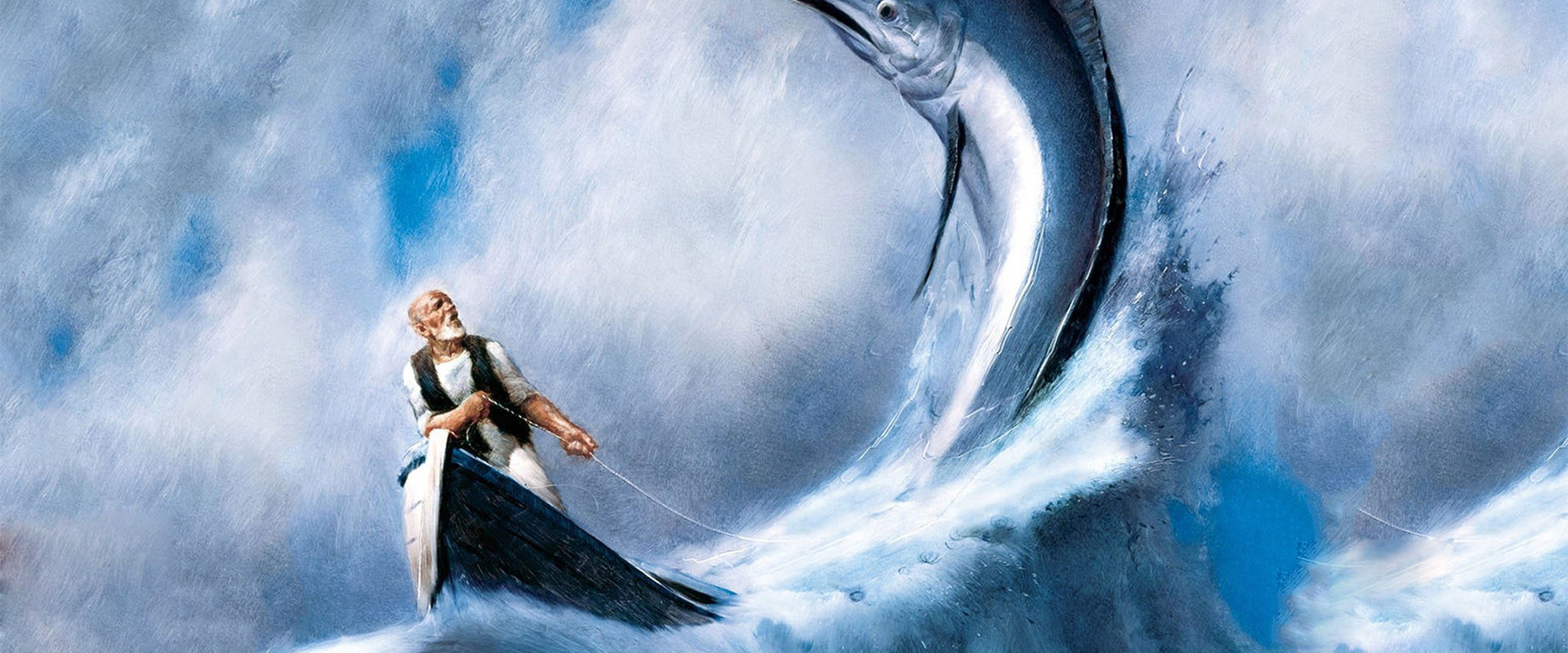 The Old Man and the Sea backdrop