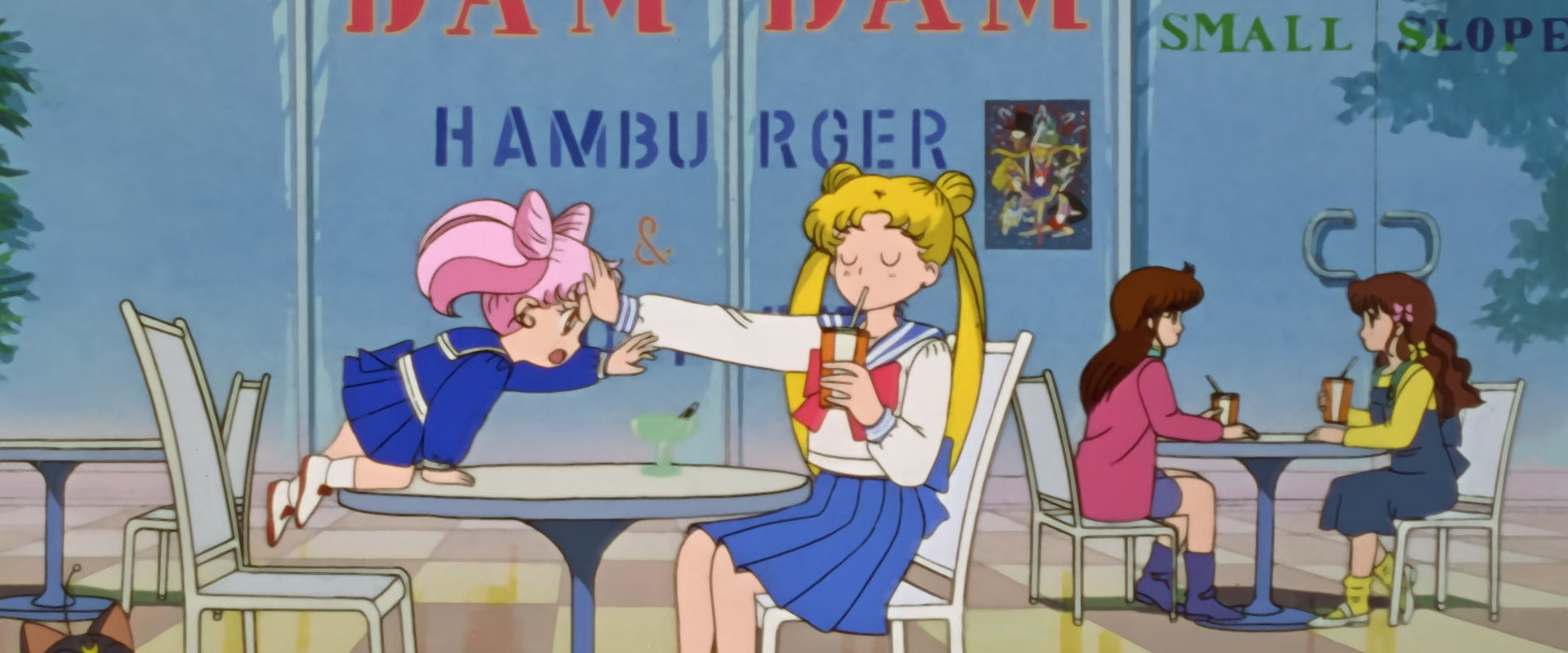 Sailor Moon: Make Up! Sailor Senshi backdrop