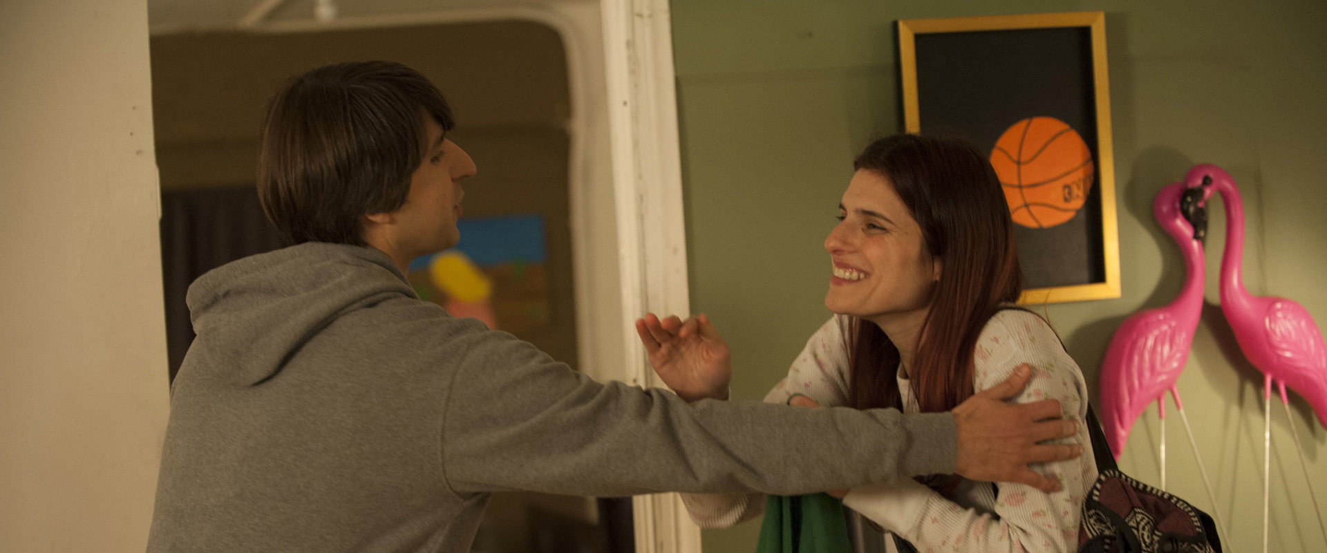 In a World... backdrop