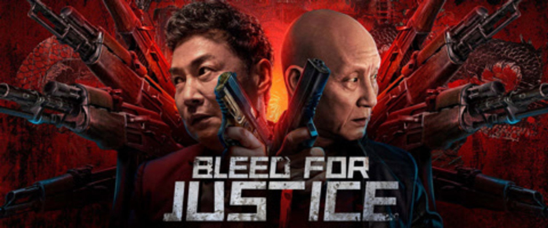 Bleed For Justice backdrop