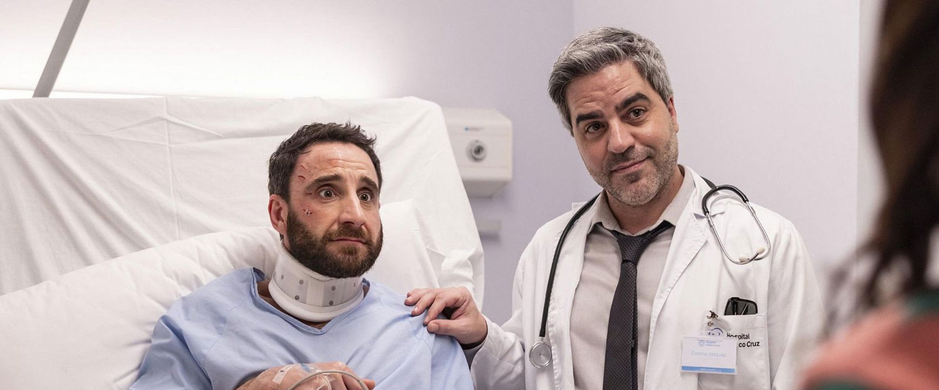 Cuerpo escombro backdrop